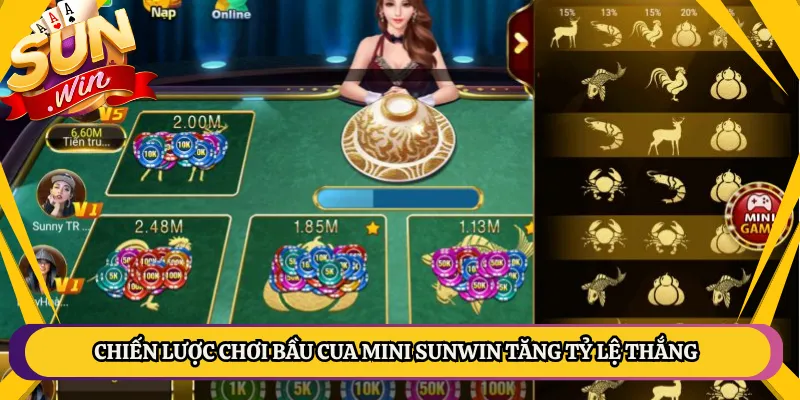 Chiến Lược Chơi Bầu Cua Mini Sunwin Tăng Tỷ Lệ Thắng