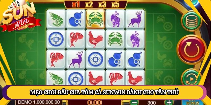 Mẹo Chơi Bầu Cua Tôm Cá Sunwin Dành Cho Tân Thủ
